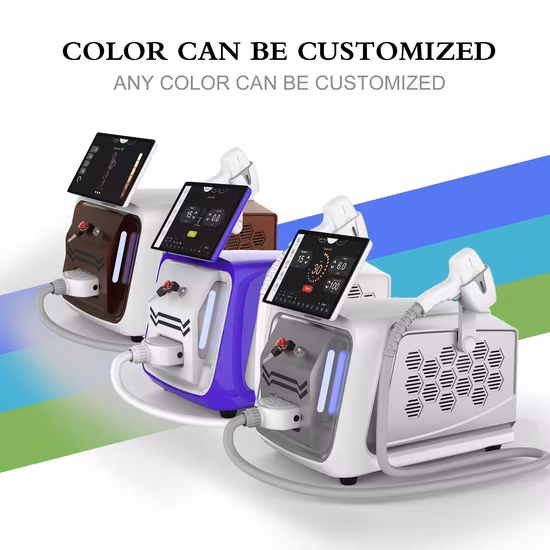 Portable Beauty Cosmetic IPL RF YAG Laser Diode 808 Hair Removal Skin Rejuvenation Machine Tattoo Care Slimming Epilator Salon Titanium Platinum Ice 808nm Alex