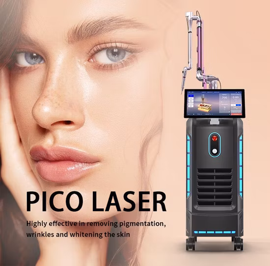 Q-Switched ND: YAG Picosecond Laser Machine Tattoo Removal Laser Machine Suitable for All Color Tattoo